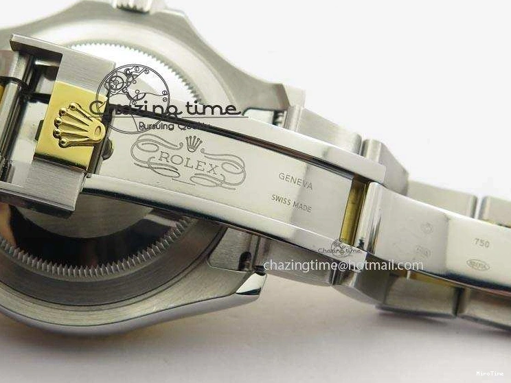 MiroTime 0207 Unisex Yacht-Master 116622 JF Best Edition SS YG Blue Dial On Bracelet A 3916